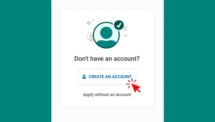 Screenshot of Create Account Screenshot of Create Account